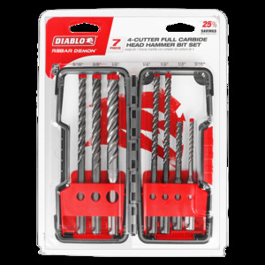 DIABLO DMAPL9920-S7 SDS+ 7PC HAMMER DRIL
